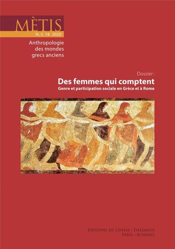 Couverture du livre « Des femmes qui comptent - genre et participation sociale en » de  aux éditions Ehess