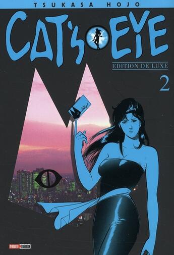 Couverture du livre « Cat's Eye Tome 2 » de Tsukasa Hojo aux éditions Panini