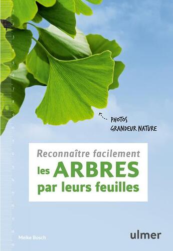 Couverture du livre « Reconnaître facilement les arbres par leur feuilles ; photos grandeur nature » de Meike Bosch aux éditions Eugen Ulmer