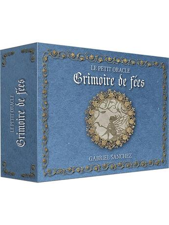 Couverture du livre « Le petit oracle grimoire de fée » de Gabriel Sanchez aux éditions Contre-dires