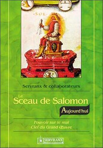 Couverture du livre « Sceau de salomon aujourd'hui » de Servranx aux éditions Servranx