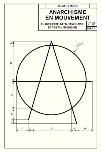 Couverture du livre « Anarchisme en mouvement : anarchisme, néo-anarchisme et post-anarchisme » de Tomas Ibanez aux éditions Nada