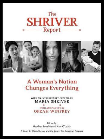 Couverture du livre « The Shriver Report: A Woman's Nation Changes Everything » de Maria Shriver aux éditions Free Press