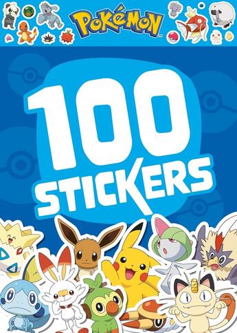 Couverture du livre « Pokemon - 100 stickers new » de  aux éditions Hachette Jeunesse