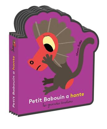 Couverture du livre « Petit babouin a honte » de Marion Billet aux éditions Gallimard-jeunesse