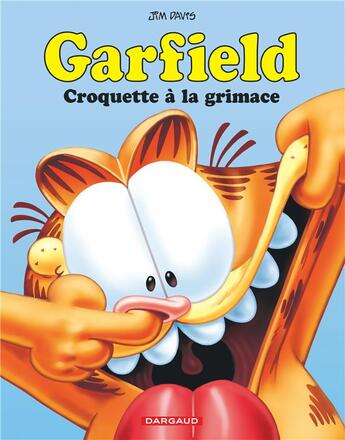 Couverture du livre « Garfield Tome 55 : croquette à la grimace » de Jim Davis aux éditions Dargaud