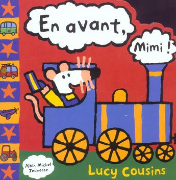 Couverture du livre « En avant, mimi ! » de Lucy Cousins aux éditions Albin Michel