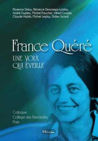 Couverture du livre « France quere, une voix qui eveille » de  aux éditions Olivetan
