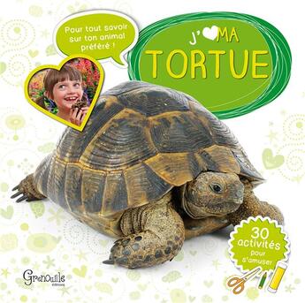 Couverture du livre « Ma tortue » de  aux éditions Grenouille