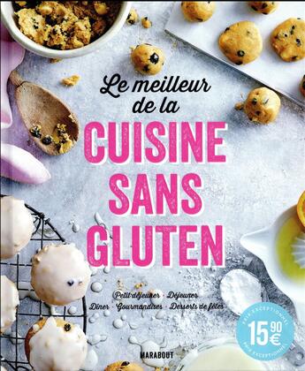 Couverture du livre « Le meilleur de la cuisine sans gluten » de  aux éditions Marabout