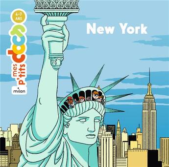 Couverture du livre « New York » de Stephanie Ledu et Daniel Blancou aux éditions Milan