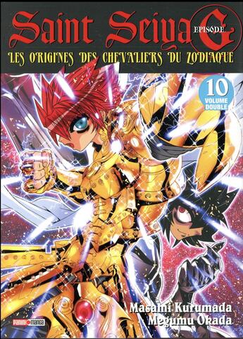 Couverture du livre « Saint Seiya - épisode G - édition double t.10 » de Masami Kurumada et Megumu Okada aux éditions Panini