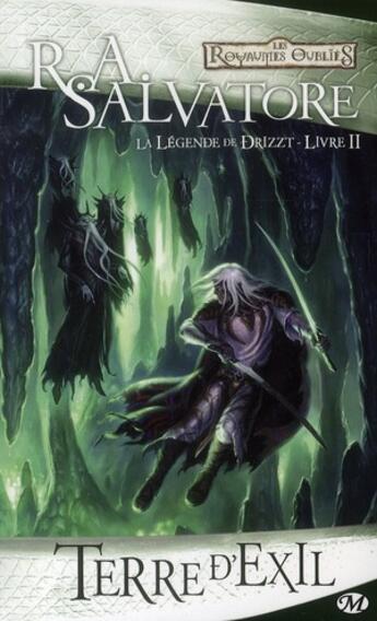 Couverture du livre « Les Royaumes Oubliés - la légende de Drizzt Tome 2 : terre d'exil » de R. A. Salvatore aux éditions Bragelonne