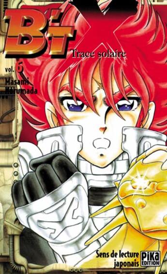 Couverture du livre « B'Tx Tome 6 ; trace solaire » de Masami Kurumada aux éditions Pika