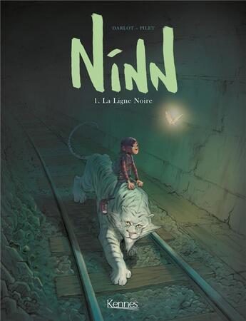 Couverture du livre « Ninn Tome 1 : la ligne noire » de Johan Pilet et Jean-Michel Darlot aux éditions Les 3 As