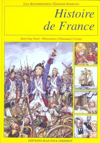 Couverture du livre « Histoire de france » de Dag'Naud/Cerisier aux éditions Gisserot