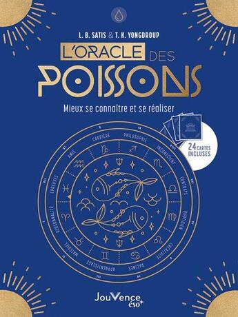 Couverture du livre « L'oracle du poisson » de T.K. Yongdroup et L. B. Satis aux éditions Jouvence