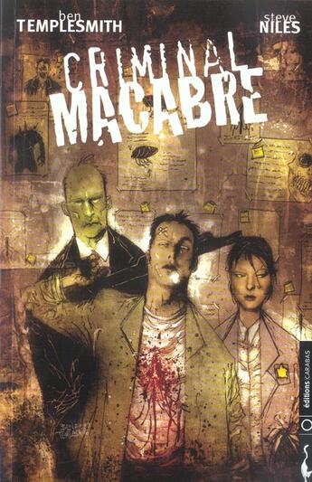 Couverture du livre « Criminal macabre » de Ben Templesmith aux éditions Carabas