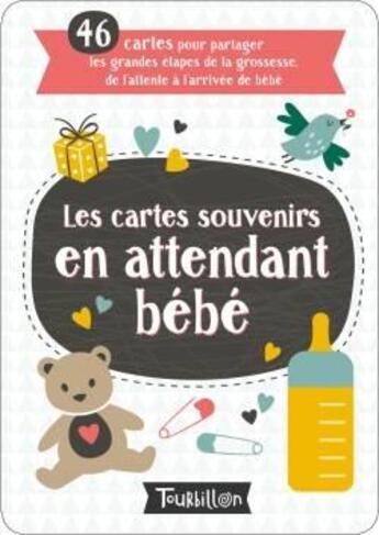 Couverture du livre « Les cartes souvenirs en attendant bebe » de Brook-Piper Holly aux éditions Tourbillon