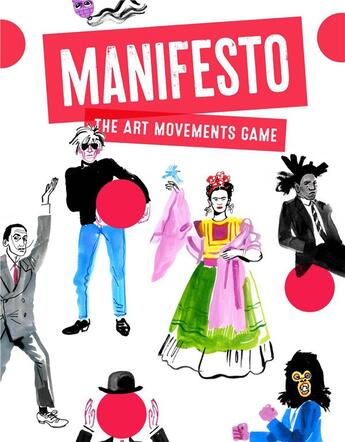 Couverture du livre « Manifesto the art movements card game » de Florian Federico aux éditions Laurence King