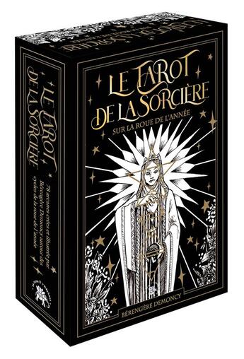 Couverture du livre « Tarot de la sorcière » de Berengere Demoncy aux éditions Le Lotus Et L'elephant