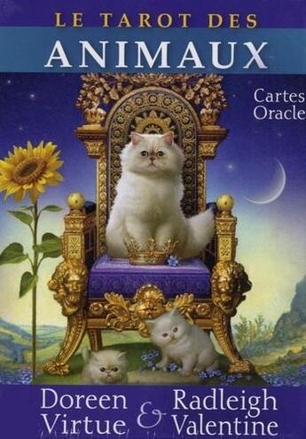 Couverture du livre « Le tarot des animaux » de Doreen Virtue et Radleigh Valentine aux éditions Exergue