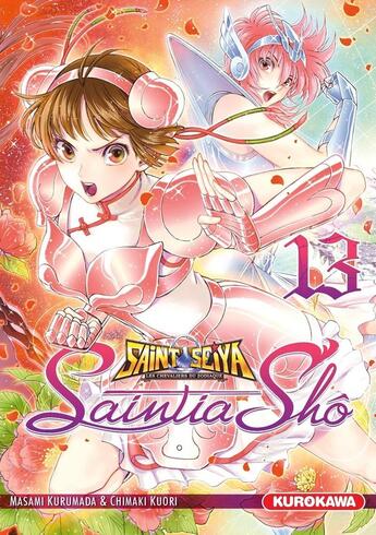 Couverture du livre « Saint Seiya : les chevaliers du Zodiaque - Saintia Shô Tome 13 » de Masami Kurumada et Chimaki Kuori aux éditions Kurokawa