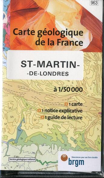 Couverture du livre « 0963p st martin londres a plat » de  aux éditions Brgm