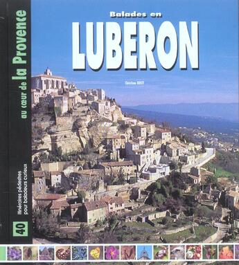 Couverture du livre « Balades luberon » de Birot. Christia aux éditions Creations Du Pelican