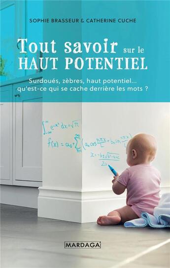 Couverture du livre « Tout savoir sur le haut potentiel ; surdoués, zèbres, haut potentiel... qu'est-ce qui se cache derrière les mots ? » de Sophie Brasseur et Catherine Cuche aux éditions Mardaga Pierre