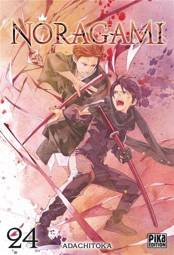 Couverture du livre « Noragami Tome 24 » de Adachitoka aux éditions Pika