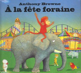 Couverture du livre « La fete foraine (a) » de Anthony Browne aux éditions Kaleidoscope