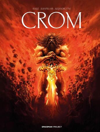 Couverture du livre « Crom » de Collectif et Anisa Raule aux éditions Spaceman Project