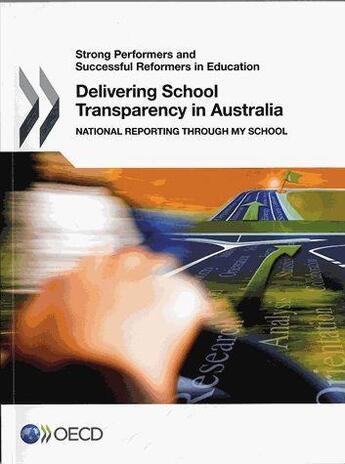 Couverture du livre « Delivering school transparency in Australia » de  aux éditions Ocde