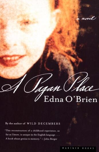 Couverture du livre « A Pagan Place » de Edna O'Brien aux éditions Houghton Mifflin Harcourt