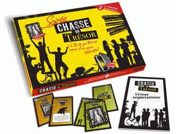 Couverture du livre « Chasse au trésor » de Gregoire Peuvion aux éditions Larousse