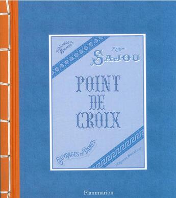 Couverture du livre « Point de croix » de Maison Sajou aux éditions Flammarion