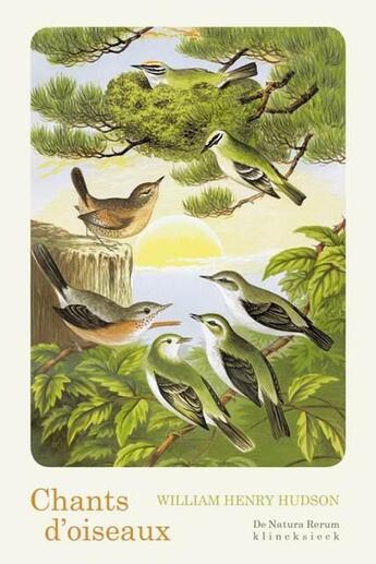 Couverture du livre « Chants d'oiseaux » de William Henry Hudson et Alexander Francis Lydon aux éditions Klincksieck