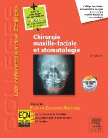 Couverture du livre « Chirurgie maxillo-faciale et stomatologie » de Cecmfs aux éditions Elsevier-masson