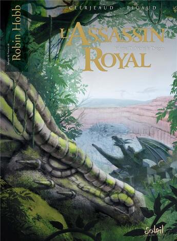 Couverture du livre « L'assassin royal Tome 10 : Vérité le dragon » de Jean-Luc Clerjeaud et Christophe Picaud aux éditions Soleil