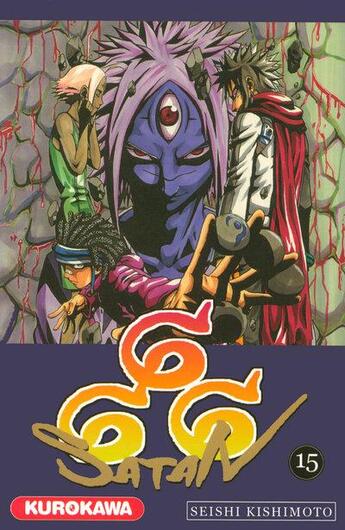 Couverture du livre « Satan 666 Tome 15 » de Seishi Kishimoto aux éditions Kurokawa