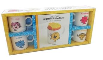 Couverture du livre « Coffret les mini mugcakes Monsieur-Madame » de  aux éditions Marabout