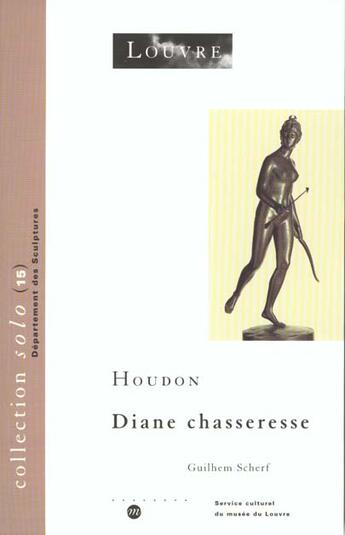 Couverture du livre « Houdon - diane chasseresse » de Guilhem Scherf aux éditions Reunion Des Musees Nationaux