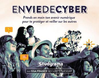 Couverture du livre « Enviedecyber : prends en main ton avenir numérique pour te protéger et veiller sur les autres » de  aux éditions Studyrama