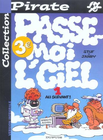 Couverture du livre « Passe-moi l'ciel Tome 1 : au suivant ! » de Stuf et Janry aux éditions Dupuis