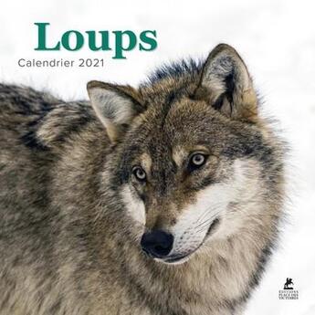 Couverture du livre « Loups ; calendrier » de  aux éditions Place Des Victoires