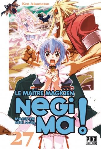 Couverture du livre « Negima Tome 27 » de Ken Akamatsu aux éditions Pika