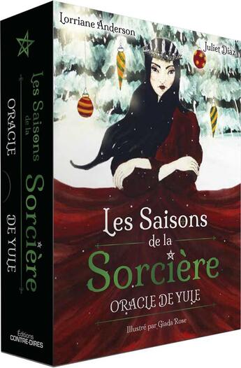 Couverture du livre « Les saisons de la sorcière : oracle de Yule » de Juliet Diaz et Lorriane Anderson et Giada Rose aux éditions Contre-dires