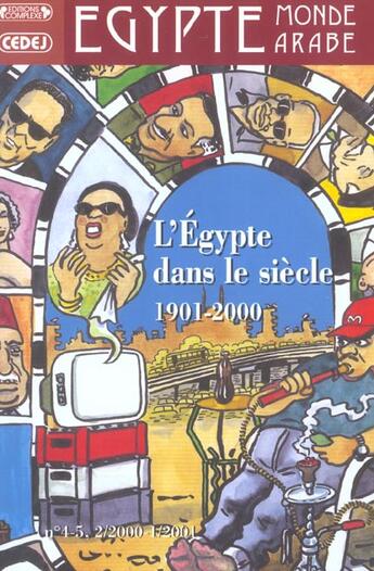 Couverture du livre « L egypte dans le siecle » de  aux éditions Complexe