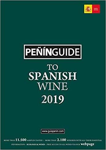 Couverture du livre « Penin guide to spanish wine 2019 » de  aux éditions Antique Collector's Club